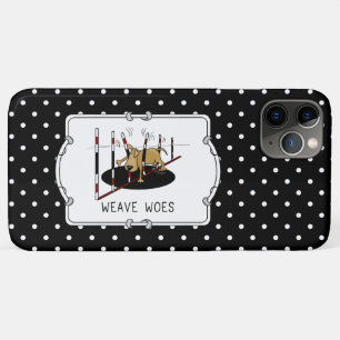 Weave Woes - Agility lustig steckte Hundeschuhe Case-Mate iPhone Hülle