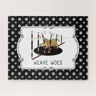 Weave Woes - lustiges Agility