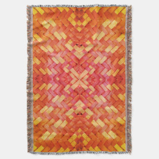 Weaved Harmony Pattern Throw Blanket Decke