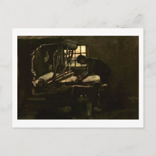 Weaver Arrange Threads (F35) Van Gogh Fine Art Postkarte