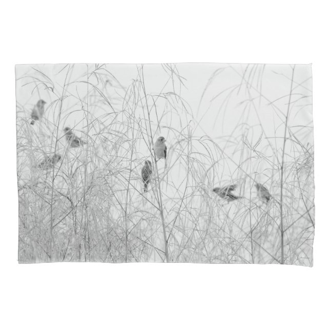 Weaver Birds Kissenbezug (Vorderseite)