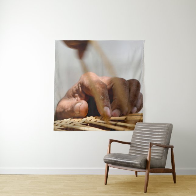Weaver Hand Wandteppich (Beispiel)