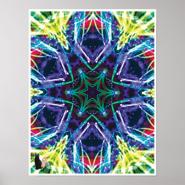 Weaver Kaleidoscope Poster (Vorne)