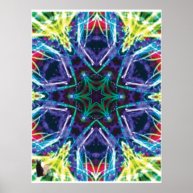 Weaver Kaleidoscope Poster (Vorne)