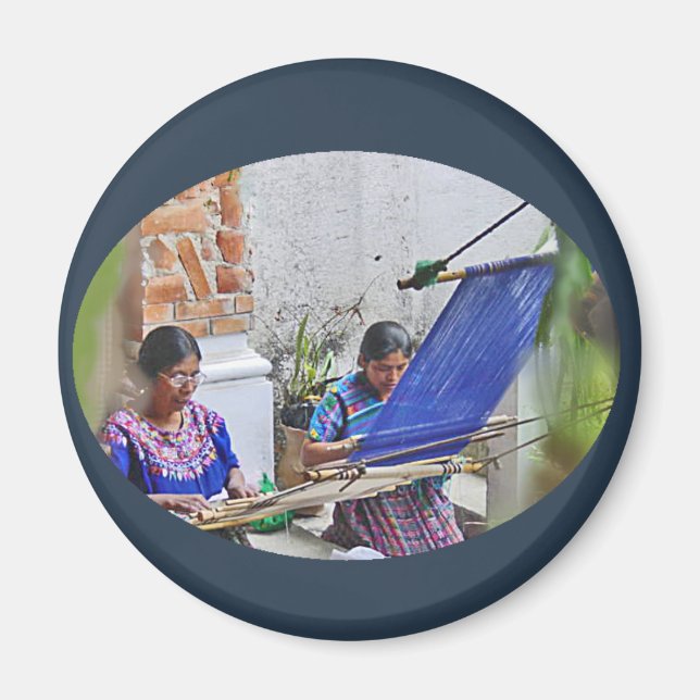 Weaver von Antigua Magnet (Vorne)