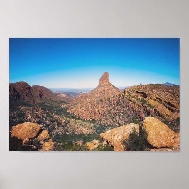 Weavers Needle - Landschaft Arizona | Poster (Vorne)