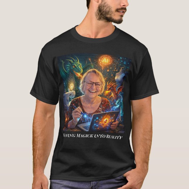 Weaving Magick Into Reality - T Shirt (Vorderseite)