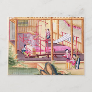 Weaving Postkarte
