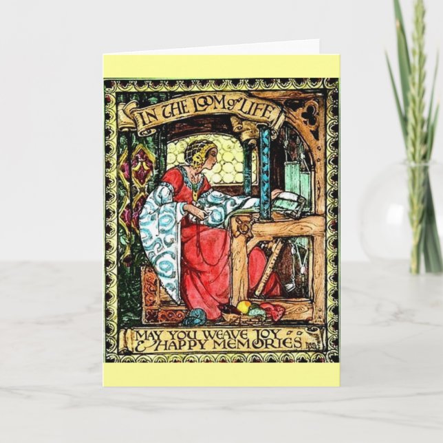 Weaving Women Karte (Vorderseite)