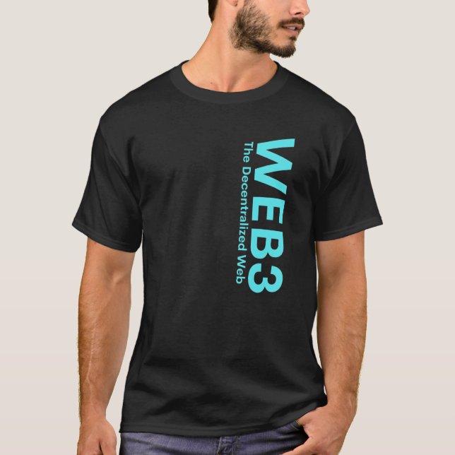 WEB3 Crypto Internet3 0 Blockchain NFT DeFi Metave T-Shirt (Vorderseite)