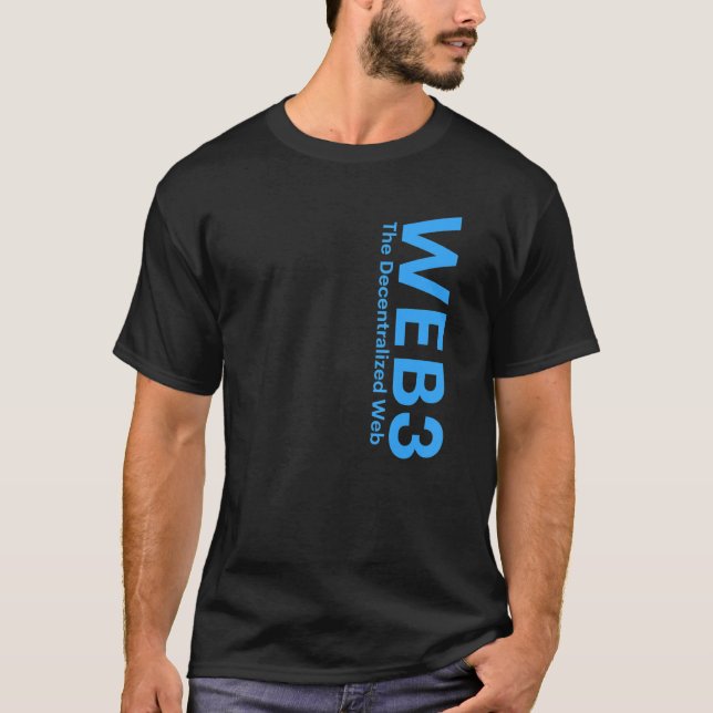 WEB3 Crypto Internet3 0 Blockchain NFT DeFi Metave T-Shirt (Vorderseite)
