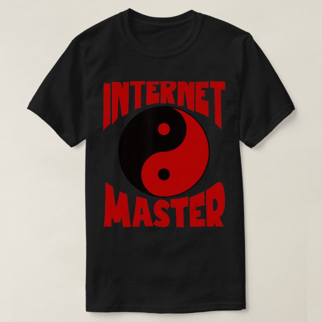 Web-Entwickler Internet-Master Ninja Geschenkideen T-Shirt (Design vorne)