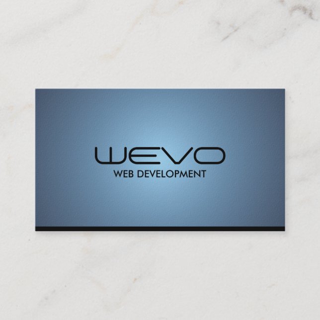 Web-Entwickler - Visitenkarten Visitenkarte (Vorderseite)
