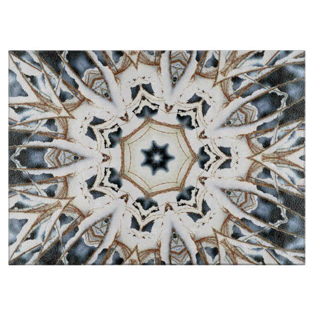 Web-Schnee Schneidebrett (Vorderseite)