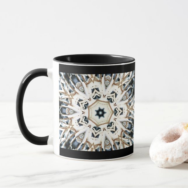 Web-Schnee Tasse (Mit Donut)