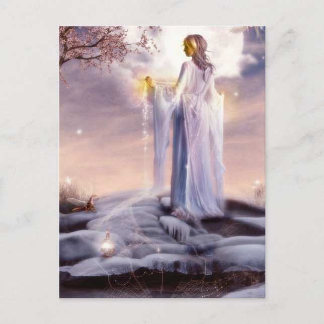 Web Weaver Post Card Postkarte (Vorderseite)