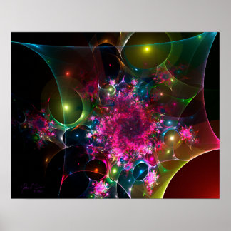 Webb04 20x16-Fraktal Poster