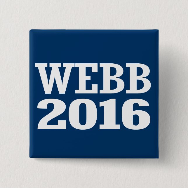 WEBB 2016 BUTTON (Vorderseite)