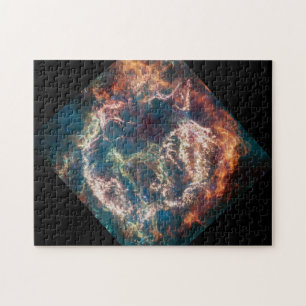 WEBB SPACE Supernova Cassiopeia Bild A MIRI