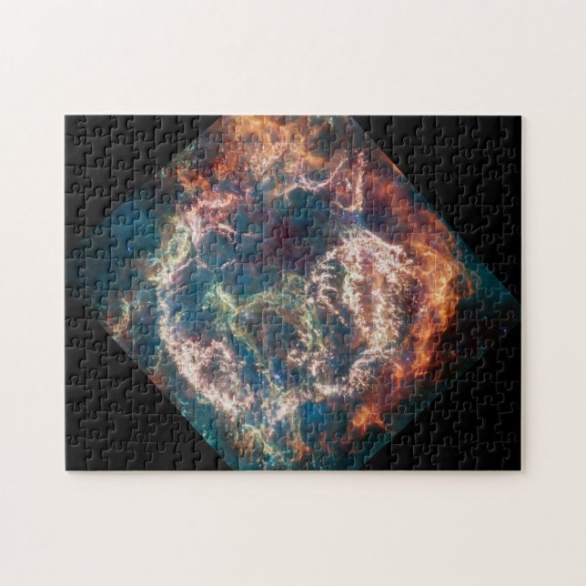 WEBB SPACE Supernova Cassiopeia Bild A MIRI (Horizontal)