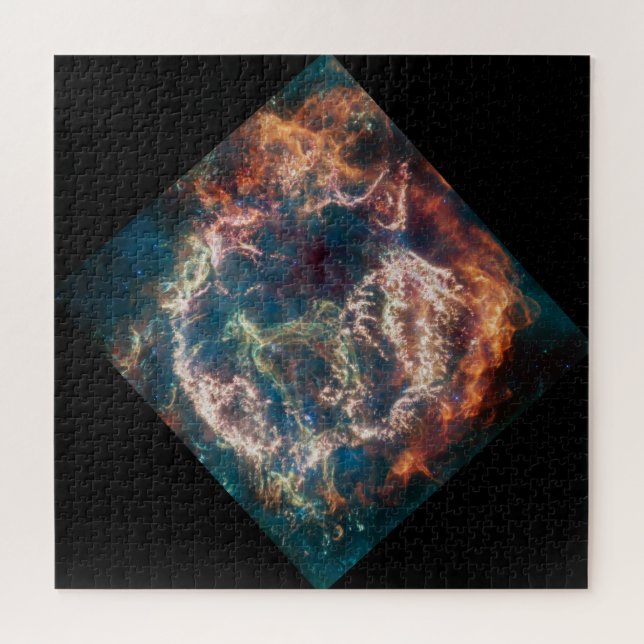 WEBB SPACE TELESCOPE Cassiopeia MIRI Image (Horizontal)
