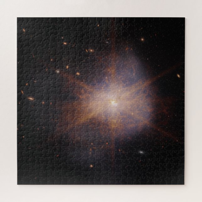 WEBB SPACE TELESCOPE Interaktive Galaxien Arp 220 (Horizontal)