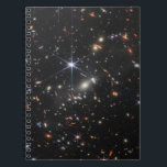 Webb Space Telescope science nasa universe star as Notizblock<br><div class="desc">Webb Space Telescope science nasa universe star astronomie public domain</div>