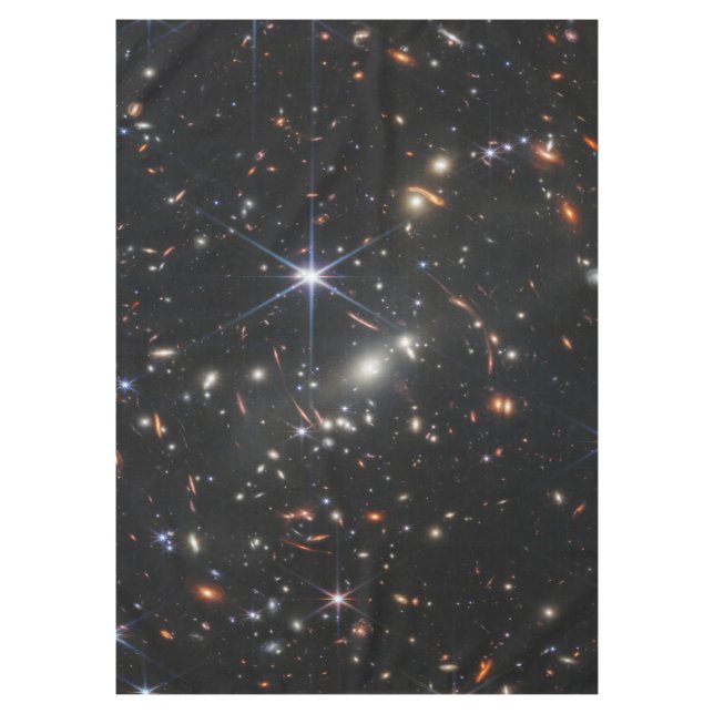 Webb Space Telescope science nasa universe star as Tischdecke (Vorderseite)