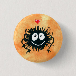 Webber die Spinnen-Lieben Halloween! Button