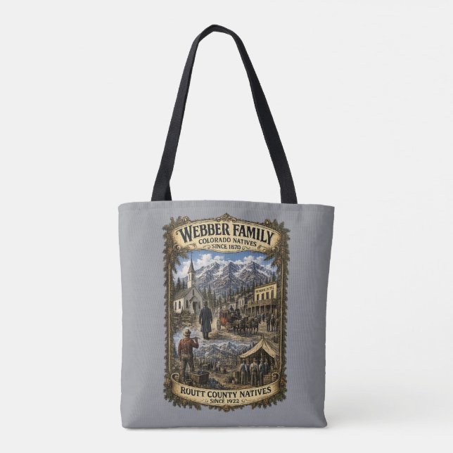 Webber-Familientreffen Tasche (Rückseite)