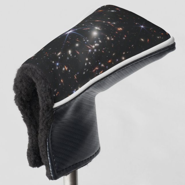 WebbS erste tiefe Feldansicht des Universums Golf Headcover (3/4 Vorderseite)