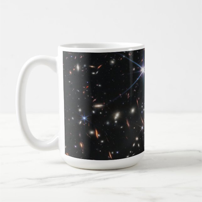 "Webb's First Deep Field" - James Webb Telescope Kaffeetasse (Links)