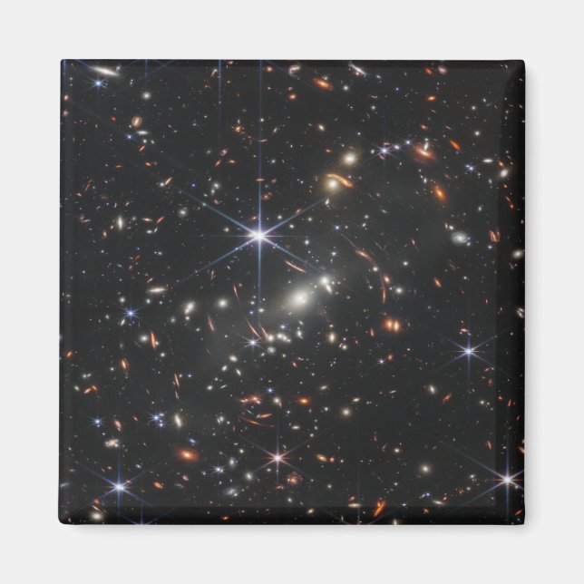 Webb's First Deep Field James Webb Telescope Magnet (Vorne)