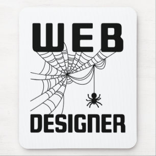 Webdesigner Design Website Entwickler Spinne Mousepad