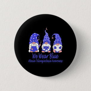 Weber Blue for Ataxia Telangiectasia Bewusstsein 1 Button