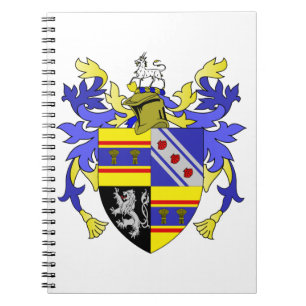 Weber-Wappen Familienwappen Notizblock