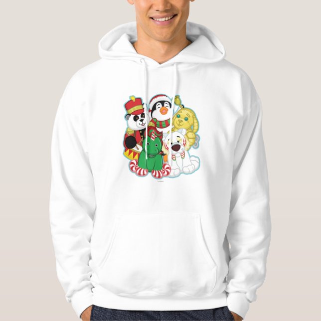 Webkinz Feiertags-Haustiere Hoodie (Vorderseite)