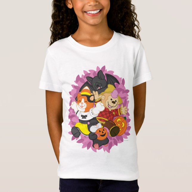 Webkinz Halloween Haustier-Überraschung T-Shirt (Vorderseite)