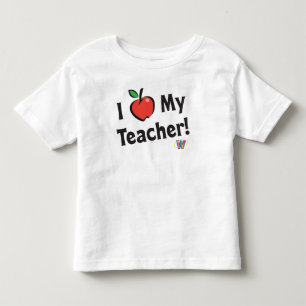 Webkinz: I Liebe mein Lehrer! Kleinkind T-shirt