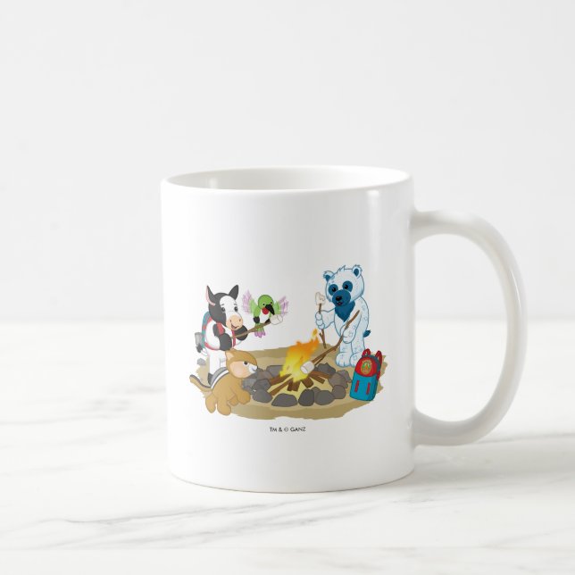 Webkinz | Lagerfeuer-Eibische Kaffeetasse (Rechts)