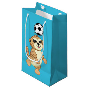 Webkinz   Meerkat, das Fußball spielt Kleine Geschenktüte