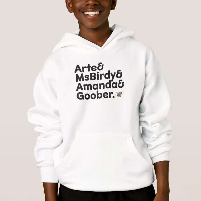 Webkinz Namen-Entwurf Hoodie (Vorderseite)