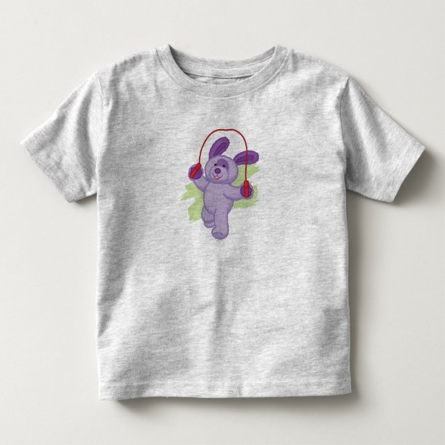 Webkinz | Trauben-Soda-Welpen-überspringendes Seil Kleinkind T-shirt (Vorderseite)