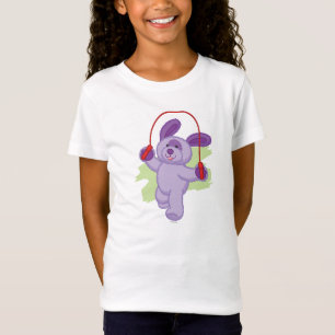 Webkinz   Trauben-Soda-Welpen-überspringendes Seil T-Shirt