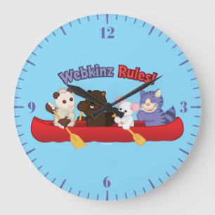 Webkinz   Webkinz Regel-Kanu-Reise Große Wanduhr