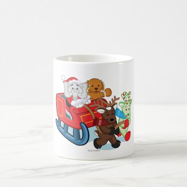 Webkinz Weihnachtsparade Kaffeetasse (Mittel)
