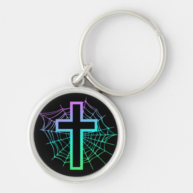 Webkreuz  schlüsselanhänger (Vorne)