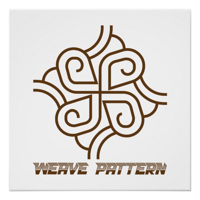 Webmuster TIG-Schweißergeschenk Poster (Vorderseite)
