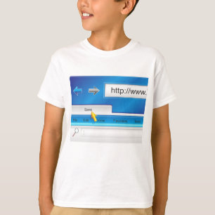Webseiten-Browser-T - Shirt