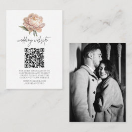 Website der Garden Wedding | UAWG QR Code Foto Begleitkarte
